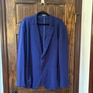 Paul Smith Men's Blue Lightweight Blazer Jacket